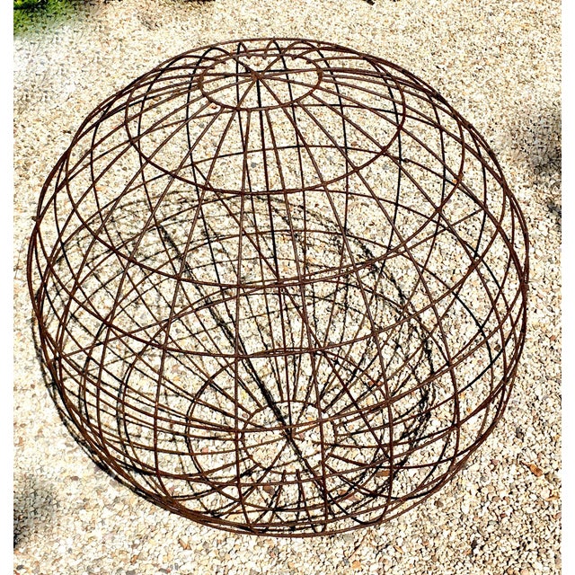 Round Garden Topiary Form Chairish