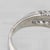 Metal 3cw Tanzanite Diamond Ring 14k White Gold Size 6.5 Engagement For Sale - Image 7 of 8