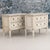 Neoclassical Pair of 19th C. Italian Neoclassical Style Painted Bedside Commodes For Sale - Image 3 of 18