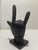 Pop Art Pop Art I Love You-Hand Symbol Chocolate-Black Tabletop Figurine For Sale - Image 3 of 4
