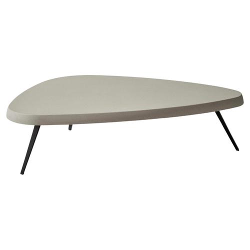 Black Mexique Outdoor Low Table by Charlotte Perrian for Cassina For Sale - Image 8 of 8