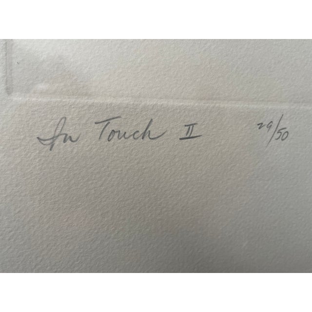 Original Weyman Lew Hand Colored Etching Signed and Framed Set of (2) c.1977 For Sale In San Francisco - Image 6 of 11