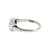 A 1920s platinum three-stone ring featuring European cut diamonds. The total carat weight of the 3 diamonds is...