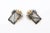 This is part of Chairish’s Costume Jewelry assortment. The combination of faceted smoky topaz crystal glass with turquoise...