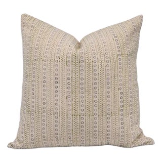 Fabdivine Artisan Block Print Throw Pillow Cover 12x20 Inch Duck Canvas-Ethenic Leheriya For Sale