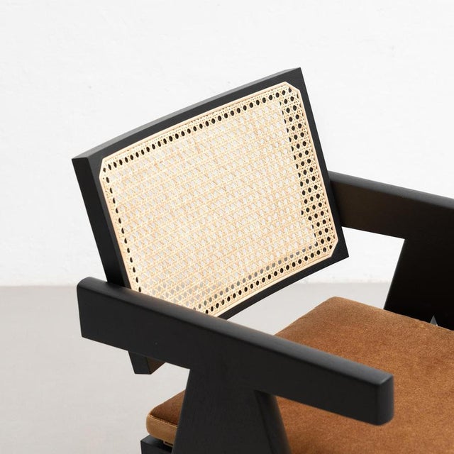 Not Yet Made - Made To Order 051 Capitol Complex Office Chair with Cushion by Pierre Jeanneret for Cassina For Sale - Image 5 of 18