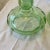 Hand Blown Vintage Green Lidded Apothecary Jar For Sale In Sacramento - Image 6 of 11