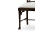 Wood Chippendale Faux Bamboo Dining Chair (Sets of 2) For Sale - Image 7 of 8