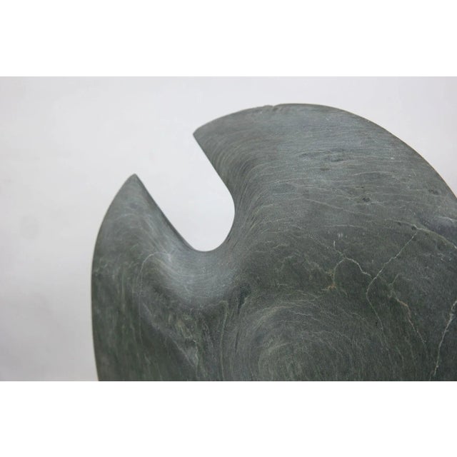 Gray Industrial Stone Sculpture, 1970s For Sale - Image 8 of 11