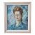 Robert Falcucci Mid-Century 1950s Oil Painting Portrait of a Woman For Sale