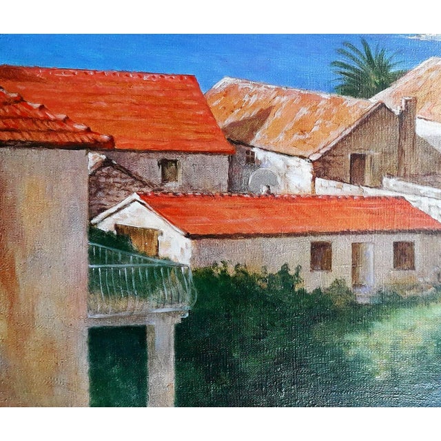 Oil Painting Orebic (Croatia) Korkishko Vasily For Sale - Image 6 of 7