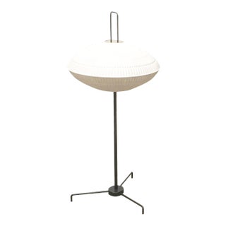 German Metal and Plastic Tripod Ufo 370 Floor Lamp from Bega, 1950s For Sale