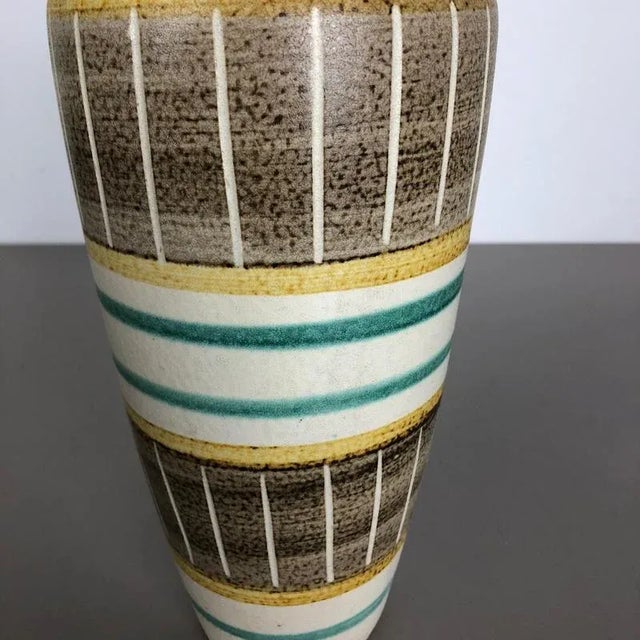 Minimalist Pottery 508 30 Vase from Bay Ceramics, Germany, 1960s For Sale - Image 12 of 17