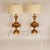Baguès Italian Lamps XL Carved Giltwood Gold Neoclassical Urn Vases Table Lamps - A Pair For Sale - Image 4 of 12