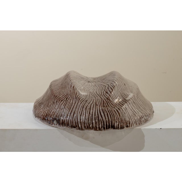 Metal Large Italian Murano Glass Ceiling Light, 1970s For Sale - Image 7 of 7