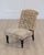 Elegant 19th century French slipper chair featuring a low-profile silhouette and refined proportions. The frame exhibits...