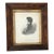 Early 19th Century French Engraving Portrait by Count Alfred d'Orsay in Antique Rosewood & Gilt Frame c.1839 For Sale