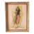 South Seas Island Maid C. 1930s Exotic Oil on Board Signed by Mrs. J B Davison For Sale