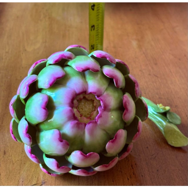 Katherine Houston Porcelain Artichoke For Sale In Miami - Image 6 of 9