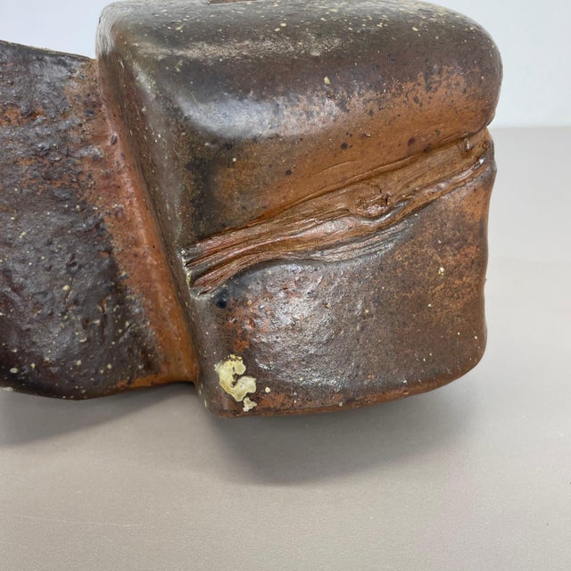 Abstract Ceramic Studio Pottery Object from Horst Kerstan, Kandern, Germany, 1980s For Sale - Image 9 of 18
