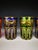 5 glasses in mint condition Blown and cut in Saint-Louis-lès-Bitche, Moselle Unsigned (pre-1930) Height: 100 mm Diameter:...