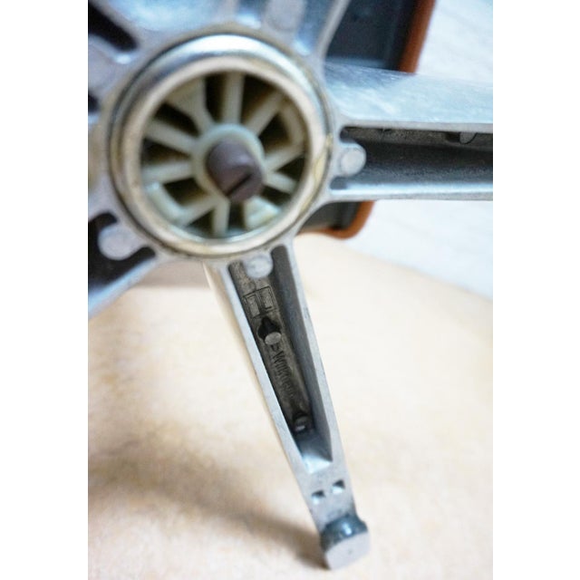 Set of Delta Pink Leather Office Chairs from Wilkhahn, 1968 For Sale - Image 16 of 17