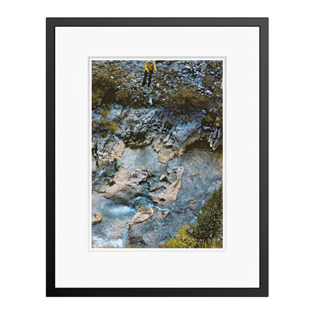 Toni Frissell 'Sports Fishing in Wyoming' Archival Pigment Print Framed in Black For Sale