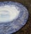Mid-Century Modern Vintage Italian Azure Blue Fish Oval Majolica Platter Party Platter For Sale - Image 3 of 8