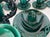 20th Century Glazed Stoneware Tea and Coffee Service by Marius Giuge, Set of 46 For Sale - Image 4 of 12