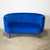 Danish Curved Loveseat & Matching Chair For Sale - Image 11 of 12