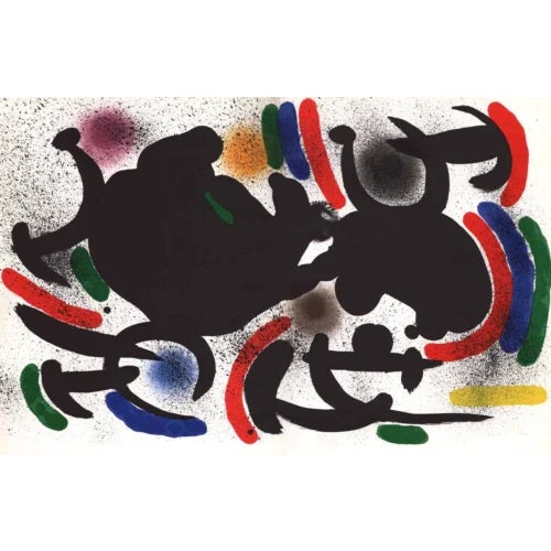 Artist: Joan Miro Country: Spain Title: Untitled? ?v1-7d Medium: Original Lithograph Marks: Not signed or numbered Size:...