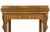 Gold Vintage Wood Game Table with Inlaid Design, Italy, Early 20th Century For Sale - Image 8 of 9