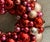 Valentine’s Day Vintage Glass Ornament Wreath For Sale - Image 10 of 12