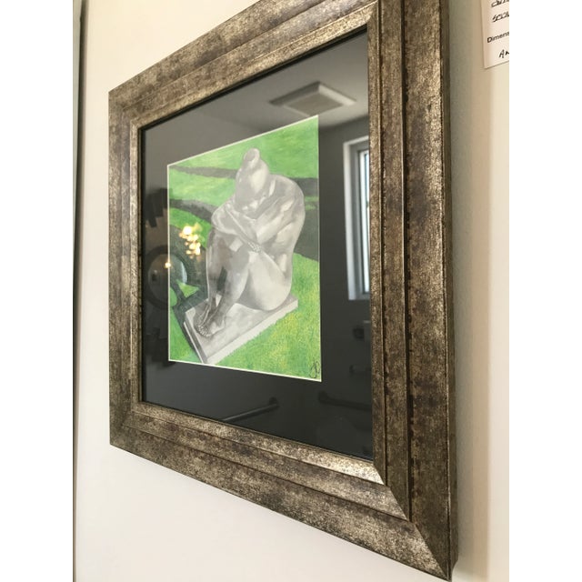 Pencil on Paper Drawing For Sale In West Palm - Image 6 of 6