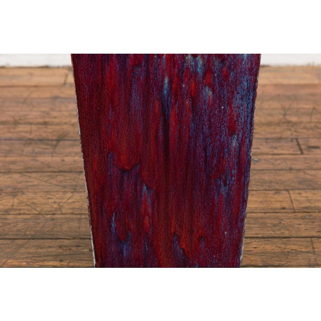 Vintage Chinese Multi-Color Ceramic Garden Planter with Mythical Creatures For Sale In New York - Image 6 of 13