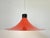 Red Mid-Century Space Age Red Pendant, Italy, 1970s For Sale - Image 8 of 11