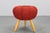 Tabouret or Pouf, Former Czechoslovakia, 1950s For Sale - Image 6 of 10