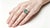 This gorgeous 18K white gold ring features: Emerald: 1.8 carat natural oval, super quality, G color, VS clarity Diamonds:...