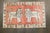 Turkish Mid 20th Century Pair of Lion Turkish Small Mats rug no. j4706 For Sale - Image 3 of 6
