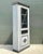 Rich in authentic character and rustic French appeal, this vintage wood and metal cabinet is a striking blend of...