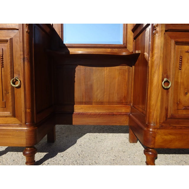 Vintage Walnut Dressing Table, 1950s For Sale - Image 4 of 18