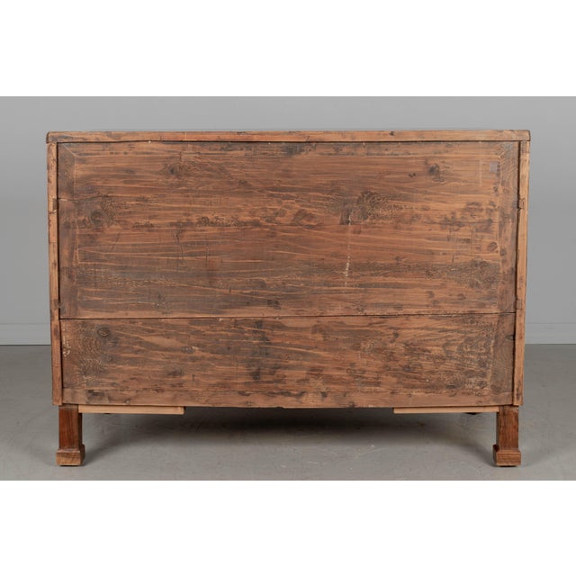 19th Century Biedermeier Commode, Veneer of Walnut For Sale - Image 10 of 11