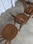 Vintage Carved Bentwood Farmhouse Dining Chairs, 1970s, Set of 3 For Sale - Image 17 of 18