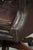 Chesterfield Desk Chair in Brown Cowhide Leather For Sale - Image 13 of 17