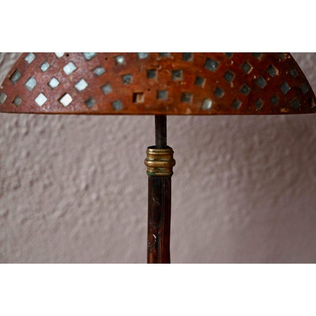 Vintage Wooden Lark Mirror, 1920s For Sale - Image 10 of 13