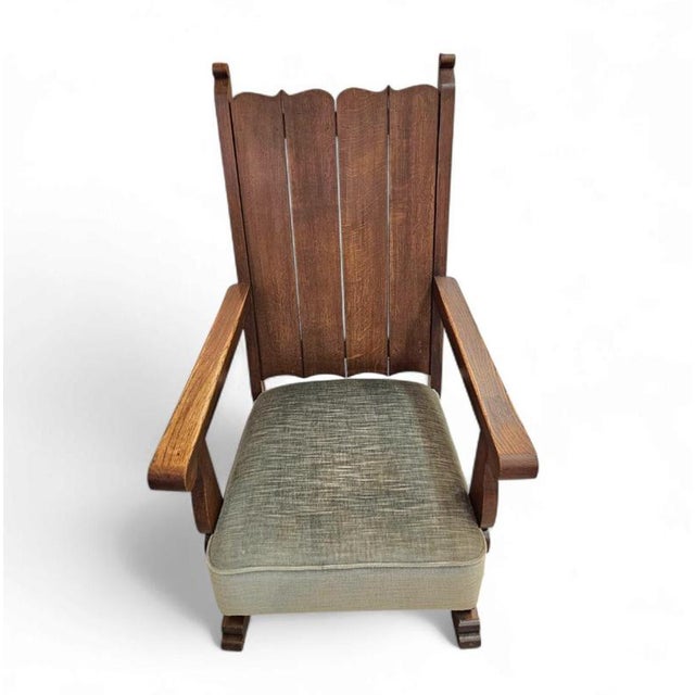 Vintage Armchair in Oak, 1930s For Sale - Image 18 of 18