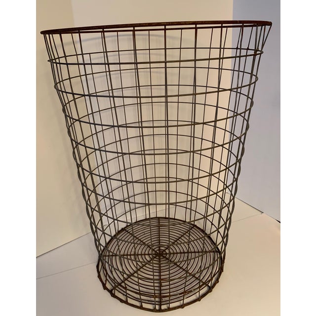 Wire Trash Can Chairish