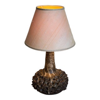 Mid 20th Century Mid-Century Modern Vulcano Ceramic Table Lamp For Sale