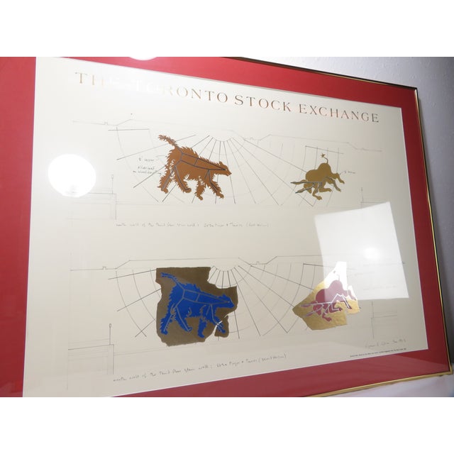 1983 General Idea ~ Toronto Stock Exchange Study for Ursa Major ~ Rare Art Print For Sale - Image 10 of 18