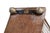 Brass 1920’s English Brass & Oak Magazine Rack For Sale - Image 8 of 9